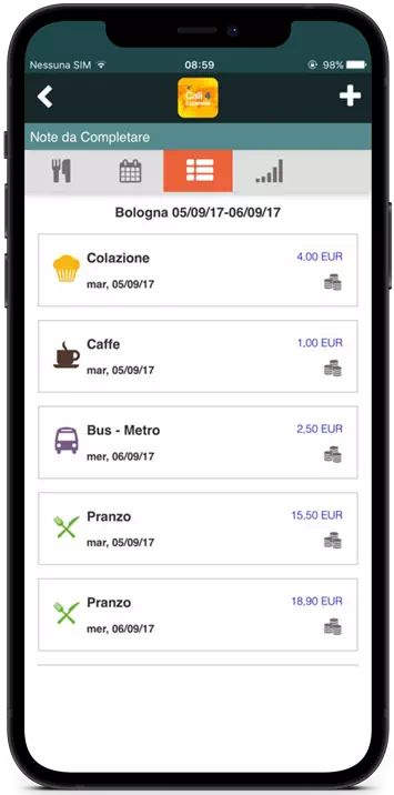 Call4Expense assistenza